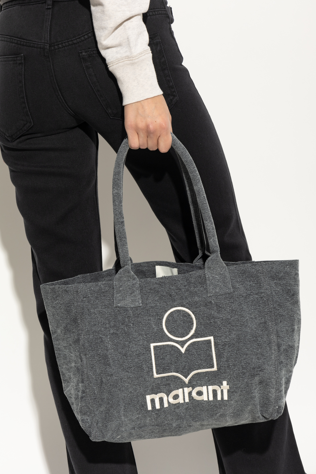 ISABEL MARANT BARKA 手袋 GA006XFA Grey Shopper bag